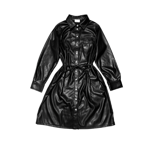 CURE CLOTHING MILAN LEATHER TRENCH